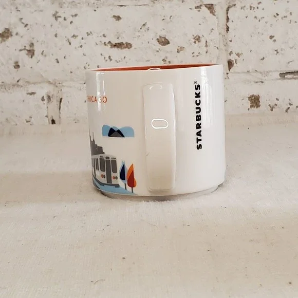 Starbucks Chicago | You Are Here Collection | Coffee Mug Cup 14 oz - Picture 3 of 7